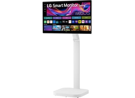 LG Swing 32U889SA – 31.5” 4K UHD IPS Touch Monitor with Adjustable Stand & Smart Features White- Swing Monitor